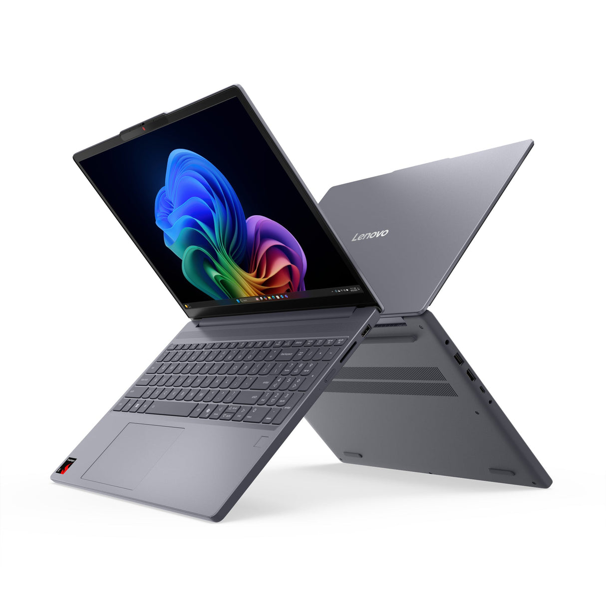 Lenovo IdeaPad Slim 3 15Q8X10 Copilot+ PC Snapdragon X1-26-100 Laptop 38.9 cm (15.3") Touchscreen WUXGA 16 GB 512 GB SSD Wi-Fi 7 (802.11be) Windows 11 Pro Grey - 83N3004TUS LENOVO