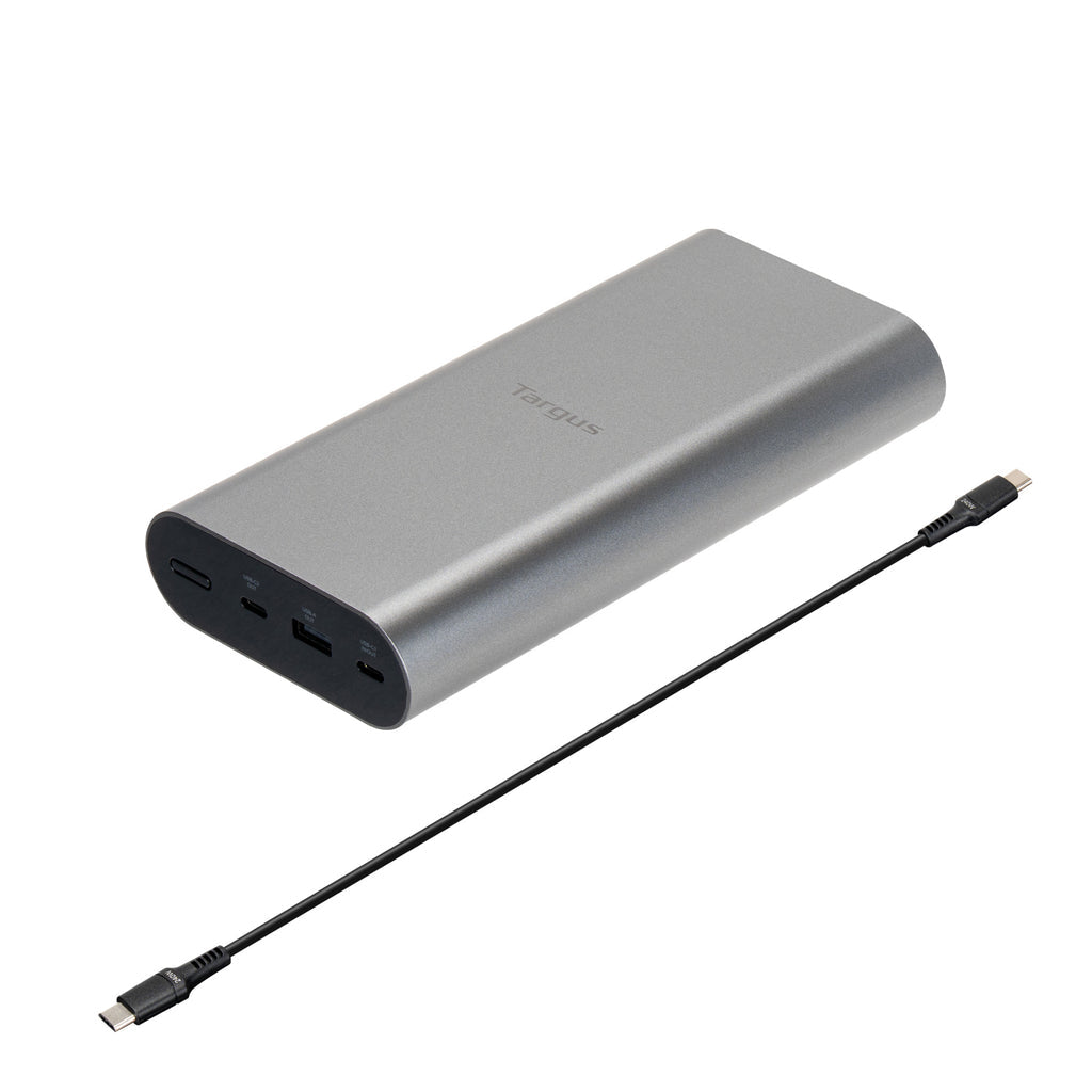 Targus APB080GLZ power bank 2500 mAh Silver, Black - APB080GLZ