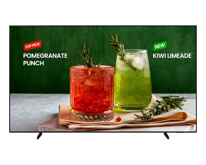 Samsung BE98D-H 2.49 m (98") 4K Ultra HD Smart TV Wi-Fi Black - BE98D-H