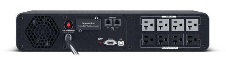 CyberPower CP2000PFCRM2U uninterruptible power supply (UPS) Line-Interactive 2 kVA 1200 W 8 AC outlet(s) - CP2000PFCRM2U