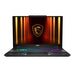 MSI Cyborg 15 B2RWFKG 071US Intel Core 7 240H Laptop 39.6 cm (15.6") Full HD 16 GB DDR5-SDRAM 512 GB SSD NVIDIA GeForce RTX 5060 Wi-Fi 6E (802.11ax) Windows 11 Home Black - CYBORG15B2071 MSI