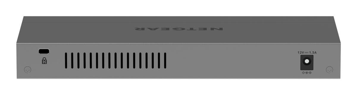 NETGEAR GS108MX-100EUS Unmanaged L2 Gigabit Ethernet (10/100/1000) Desktop/Wall-Mounting - GS108MX-100NAS