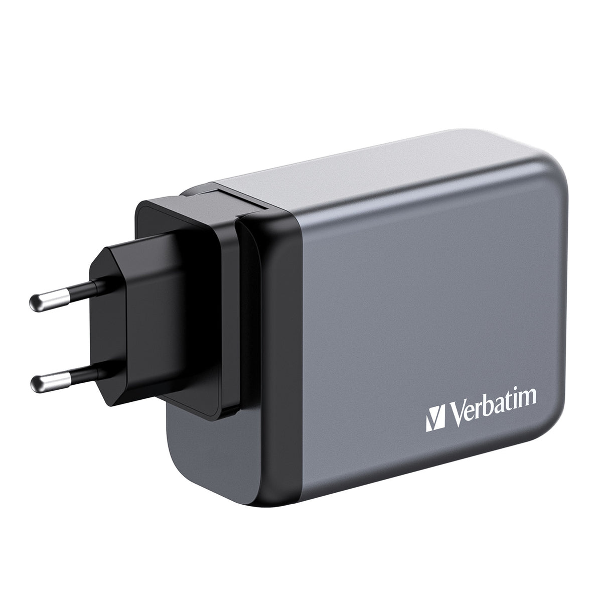 Verbatim GNC-200 GaN Charger 200W with 2 x USB-C PD 100W / 1 x USB-C PD 65W / 1 x USB QC 3.0 (EU/UK/US) - 32204