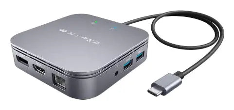 Targus HDTB3TD laptop dock/port replicator Wired Thunderbolt 3 Grey - HDTB3TD - eCommerce Business Prime