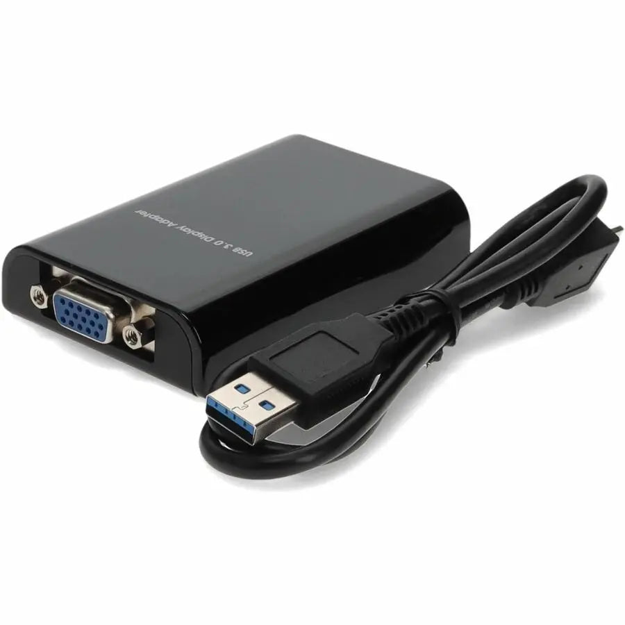 ADD-ON AddOn USB 3.0 (A) Male to VGA Female Blue Adapter - 100% compatible and guaranteed to work - USB32VGA