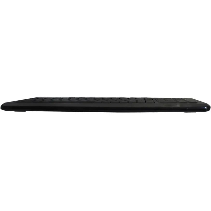 ADESSO Adesso 3-Color Illuminated Compact Multimedia Keyboard - Cable Connectivity - USB Interface Backlight On/Off, Play/Pause, Mute, Volume Down, Volume Up, Illumination Key, Adjustable Brightness, Windows... - AKB-120EB