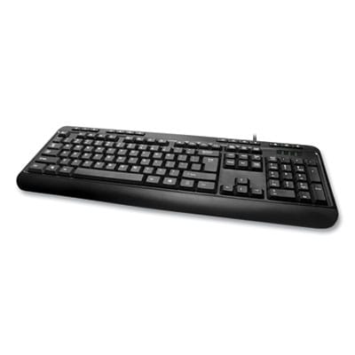 ADESSO Keyboards AKB132UB 118-Key MM Desktop USB Keyboard, Black - AKB-132UB