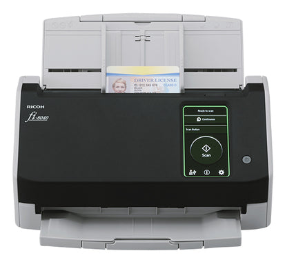 Ricoh FI-8040 ADF + Manual feed scanner 600 x 600 DPI A4 Black, Grey - PA03836-B005