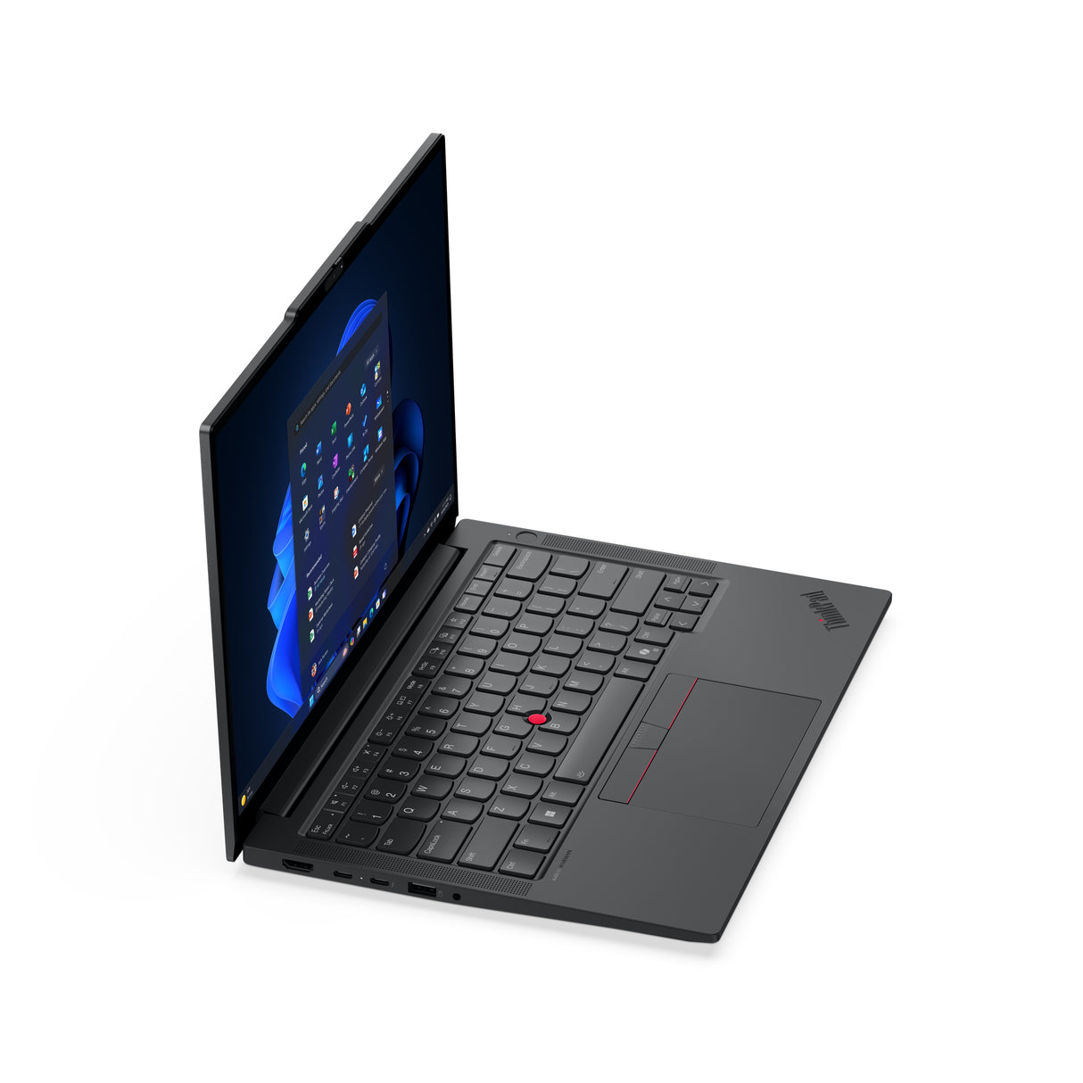 Lenovo ThinkPad E14 Gen 7 (Intel) Intel Core 7 240H Laptop 35.6 cm (14") Touchscreen WUXGA 16 GB DDR5-SDRAM 512 GB SSD Wi-Fi 6E (802.11ax) Windows 11 Pro US English Black - 21T9004EUS