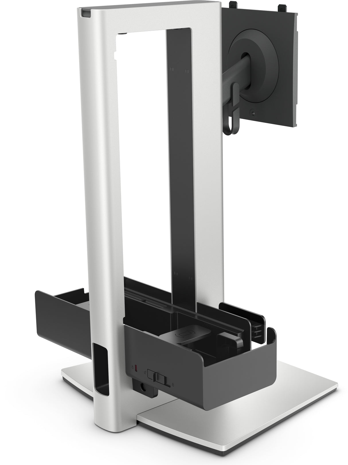 DELL Pro Slim OSS25 68.6 cm (27") Desk Black, Silver - DELL-OSS25 DELL