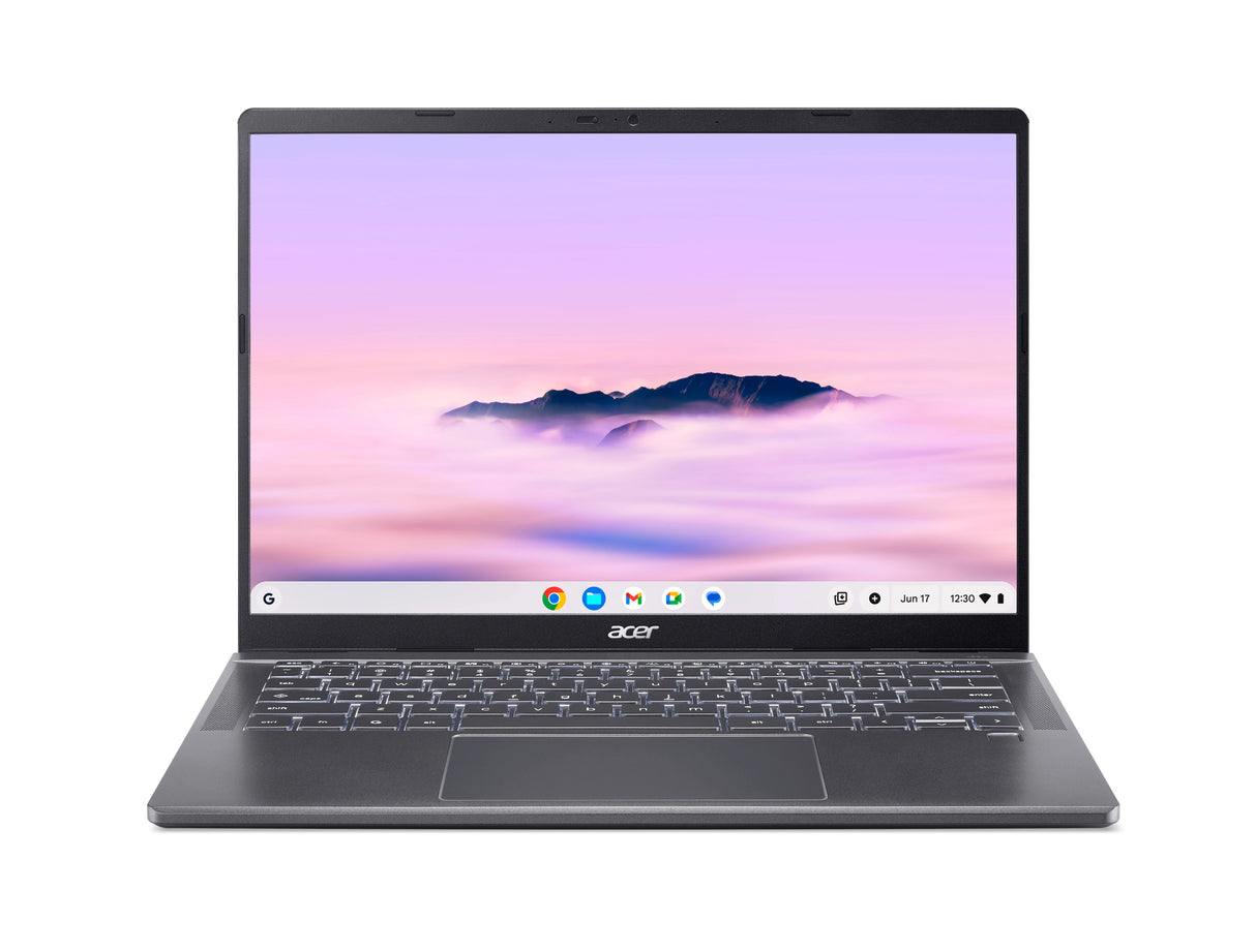 Acer Chromebook Enterprise Spin 714 CBE794-1T-73UA Intel Core Ultra 7 155U 35.6 cm (14") Touchscreen WUXGA 32 GB LPDDR5x-SDRAM 512 GB SSD Wi-Fi 7 (802.11be) ChromeOS Grey - NX.JM4AA.006