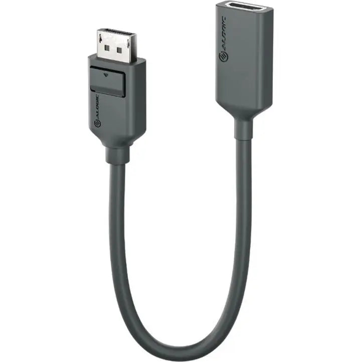 ALOGIC Alogic Elements DisplayPort/HDMI Audio/Video Cable - 7.87" DisplayPort/HDMI A/V Cable for Notebook, Audio/Video Device, Projector, Monitor, Computer - First End: 1 x DisplayPort Digital Audio/Video - - EL2DPHD-ADP