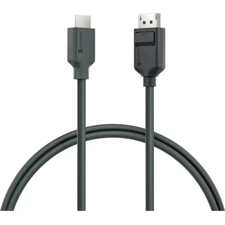 ALOGIC Alogic Elements DisplayPort to HDMI Cable - 2m - 6.56 ft DisplayPort/HDMI A/V Cable for Notebook, Audio/Video Device, Projector, Monitor, Computer - First End: 1 x DisplayPort Digital Audio/Video - Ma - EL2DPHD-02