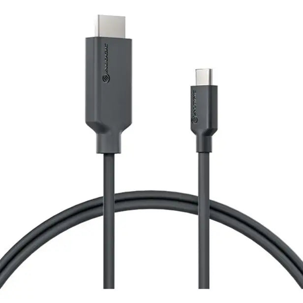 ALOGIC Alogic Elements Series USB-C to HDMI Cable with 4K Support - Male to Male - 1m - 3.28 ft HDMI/USB-C A/V Cable for Audio/Video Device, Computer, Monitor, Notebook, Projector, Home Theater System - Firs - EL2UCHD-01