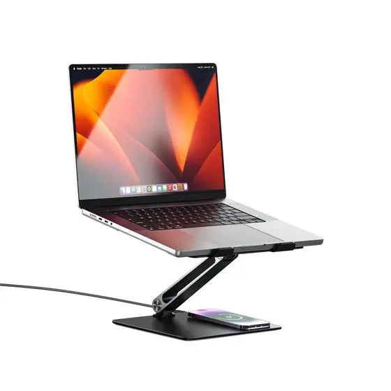 ALOGIC ALOGIC Elite Power Laptop Stand with Wireless Charger - EPLSWCBK
