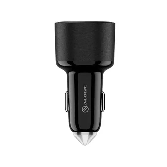 ALOGIC ALOGIC Rapid Power 100W Car Charger with USB-C Port and USB-A Port, Black - CRCA100