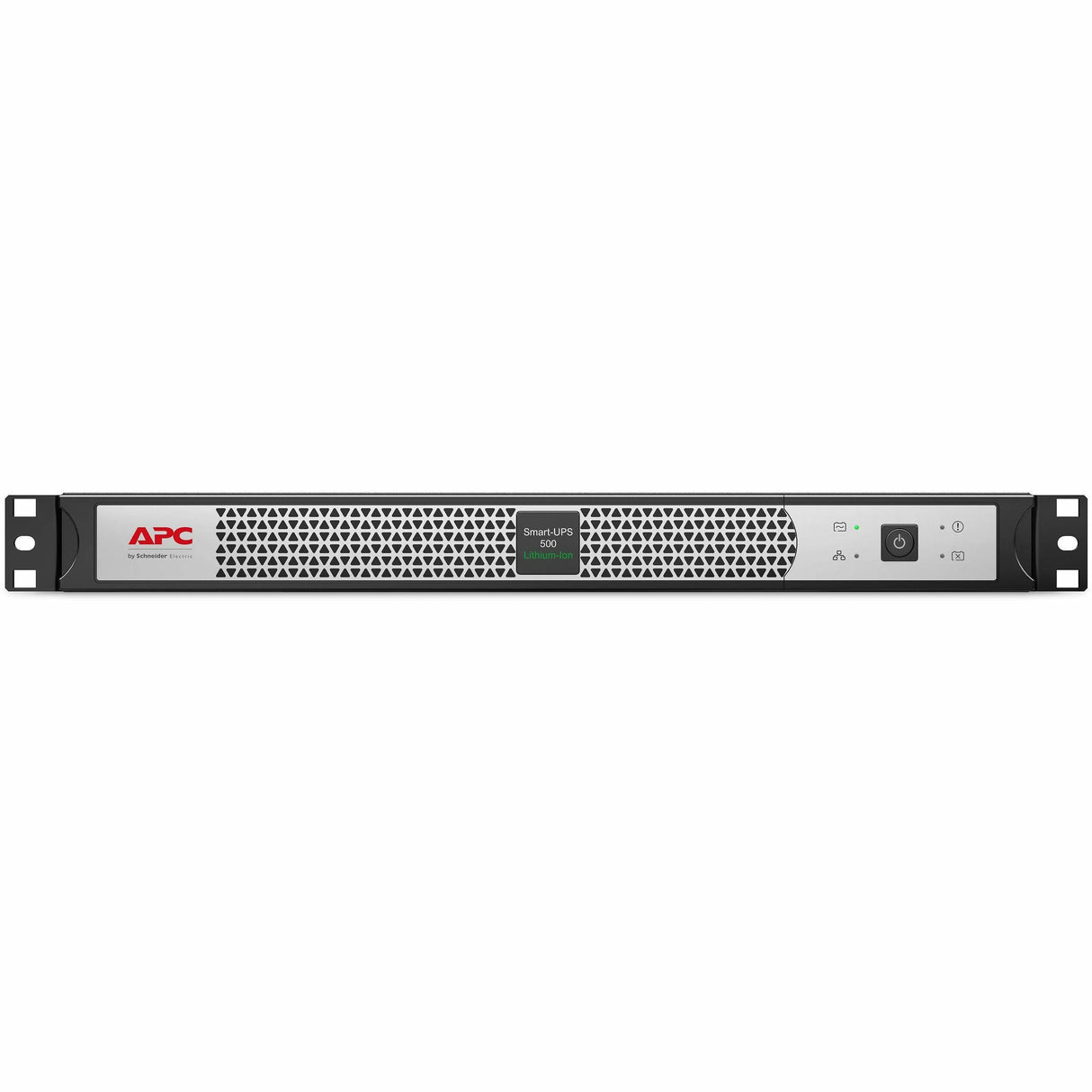 APC APC by Schneider Electric Smart-UPS 500VA Rack-mountable UPS - 1U Rack-mountable - AVR - 3 Hour Recharge - 2.70 Minute Stand-by - 120 V AC Input - 120 V AC Output - 4 x NEMA 5-15R - SCL500RM1UNC