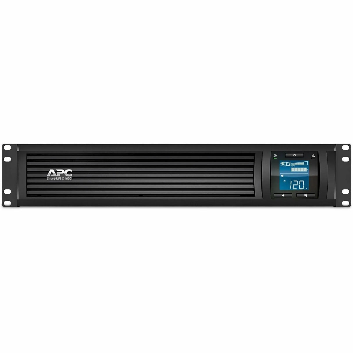 APC APC by Schneider Electric Smart-UPS C 1000VA LCD RM 2U 120V with SmartConnect - 2U Rack-mountable - 3 Hour Recharge - 9.20 Minute Stand-by - 120 V AC Input - 120 V AC Output - 6 x NEMA 5-15R - SMC1000-2UC