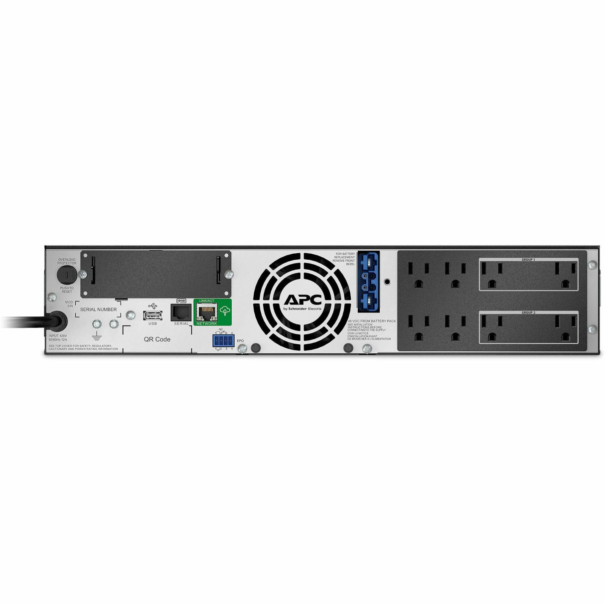 APC APC by Schneider Electric Smart-UPS SMX 1000VA Tower/Rack Convertible UPS - Rack-mountable - AVR - 2 Hour Recharge - 8 Minute Stand-by - 120 V AC Input - 120 V AC Output - 8 x NEMA 5-15R - SMX1000C