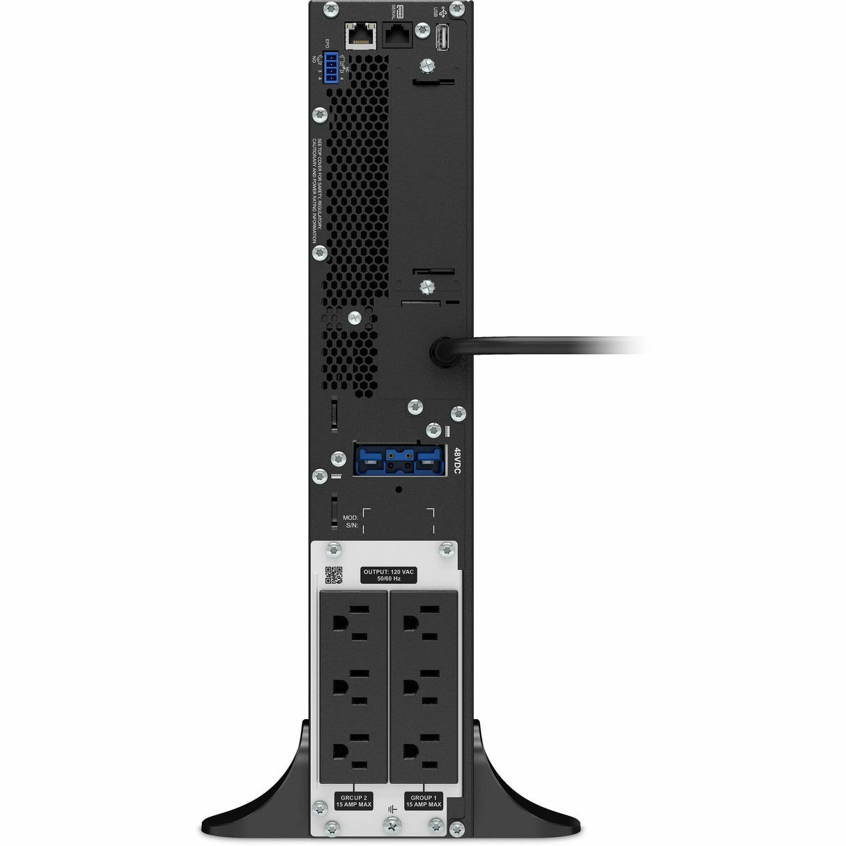 APC APC by Schneider Electric Smart-UPS SRT 1000VA 120V - 2U Rack-mountable - 3 Hour Recharge - 10 Minute Stand-by - 120 V AC Input - 120 V AC Output - 6 x NEMA 5-15R - SRT1000XLA
