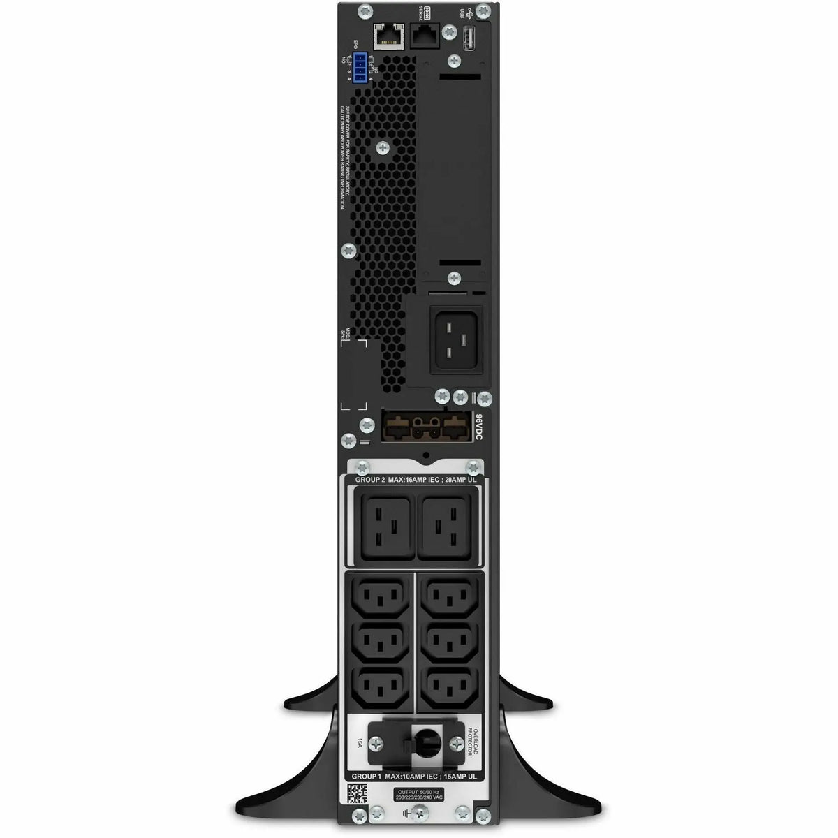 APC APC by Schneider Electric Smart-UPS SRT 3000VA 208/230V IEC - Rack-mountable - 3 Hour Recharge - 4 Minute Stand-by - 208 V AC, 230 V AC Output - SRT3000XLW-IEC