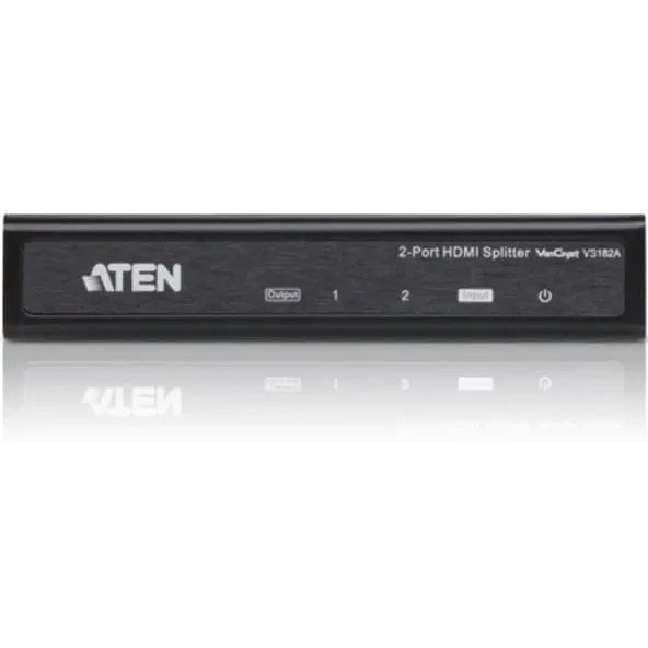 ATEN ATEN 2-Port HDMI Splitter - 1 x HDMI In - 2 x HDMI Out - VS182A