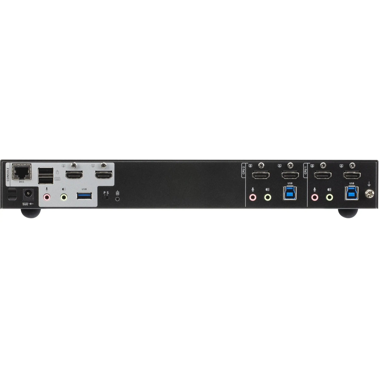ATEN ATEN 2-Port USB 3.0 4K HDMI Dual Display KVMP Switch - 2 Computer(s) - 2 Local User(s) - 4096 x 2160 - 1 x Network (RJ-45) - 6 x USB - 6 x HDMI - CS1842
