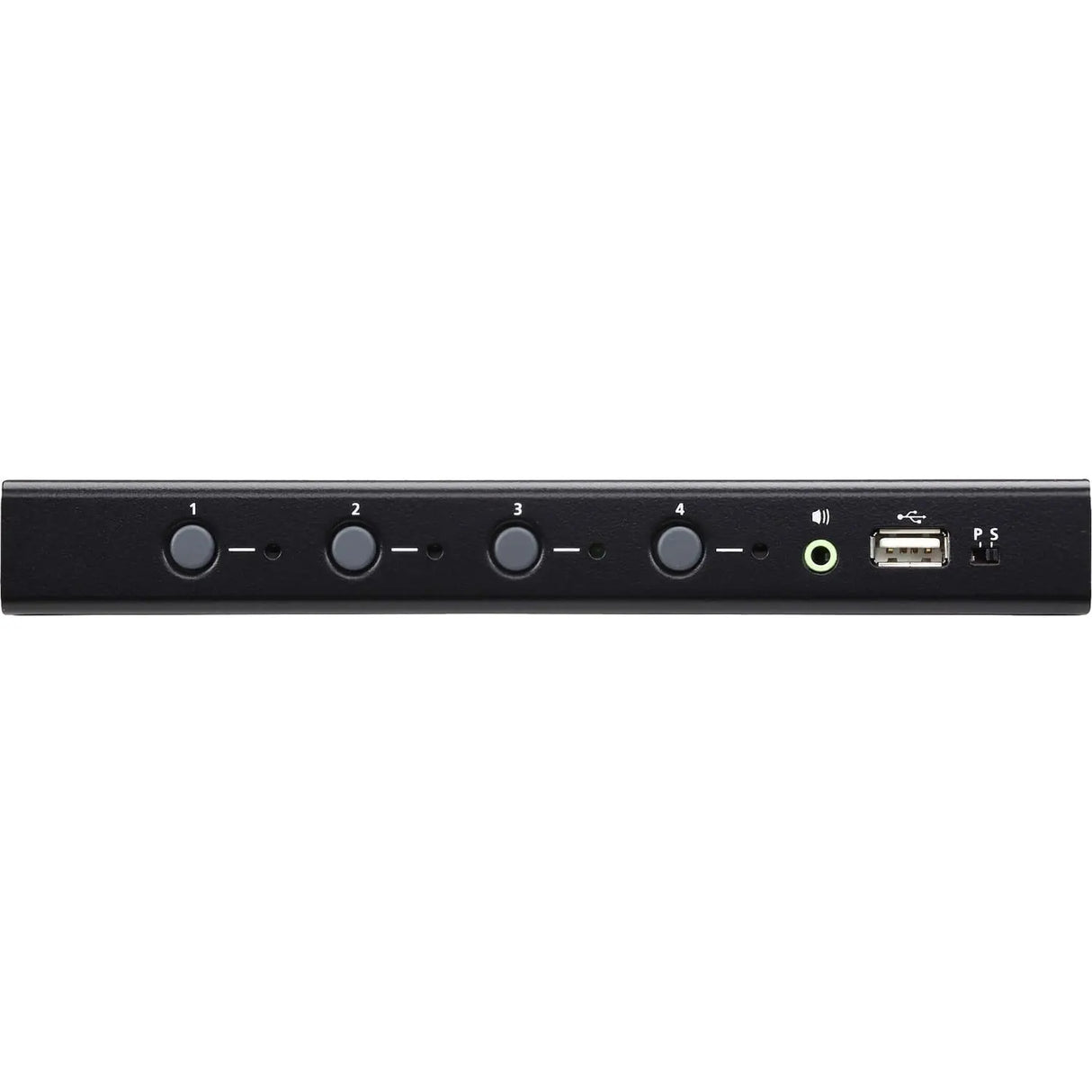 ATEN ATEN 4-port USB Boundless KM Switch - 4 Computer(s) - 1 Local User(s) - 1 x Network (RJ-45) - 8 x USB - Rack-mountable - CS724KM