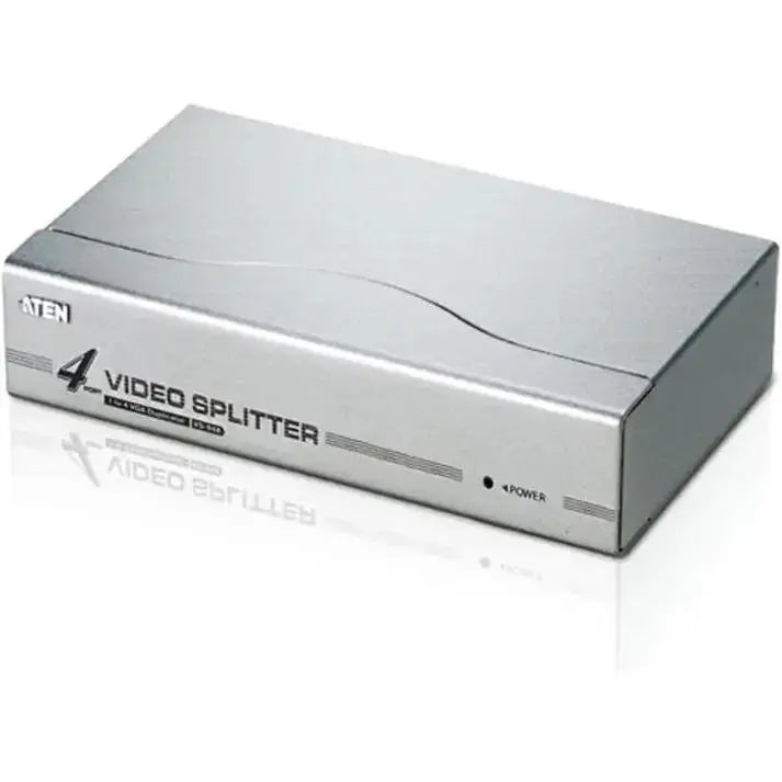 ATEN Aten 4 port Video Splitter - 1 x Computer, 4 x Monitor - 1920 x 1440 @ 60Hz - SVGA, XGA - VS94A