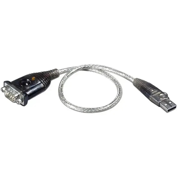 ATEN ATEN USB to RS-232 Adapter (100 cm) - 3.28 ft Serial/USB Data Transfer Cable for Cellular Phone, PDA, Camera, Modem, Network Adapter - First End: 1 x 19-pin DB-9 RS-232 Serial - Male - Second End: 1 x - UC232A1
