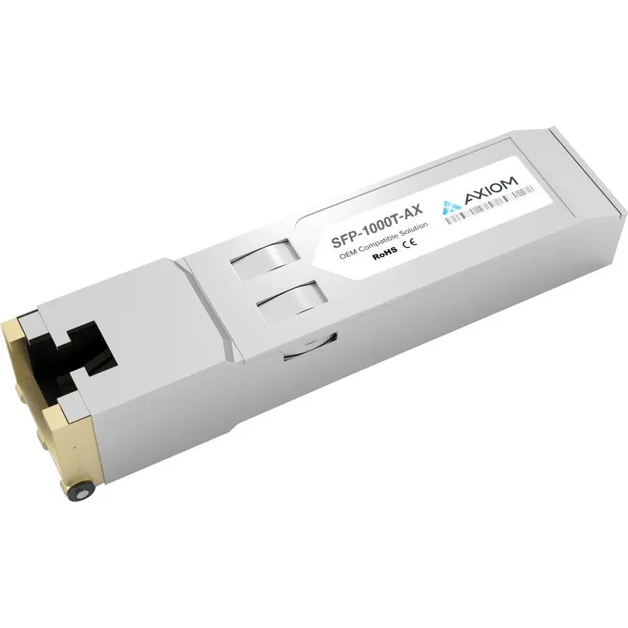 AXIOM Axiom 1000BASE-T SFP Transceiver for ZyXEL - SFP-1000T - 100% ZyXEL Compatible 1000BASE-T SFP - SFP-1000T-AX