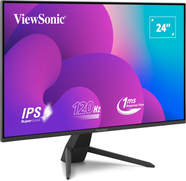 Viewsonic VX2470-MHD computer monitor 61 cm (24") 1920 x 1080 pixels Full HD LED Black - VX2470-MHD