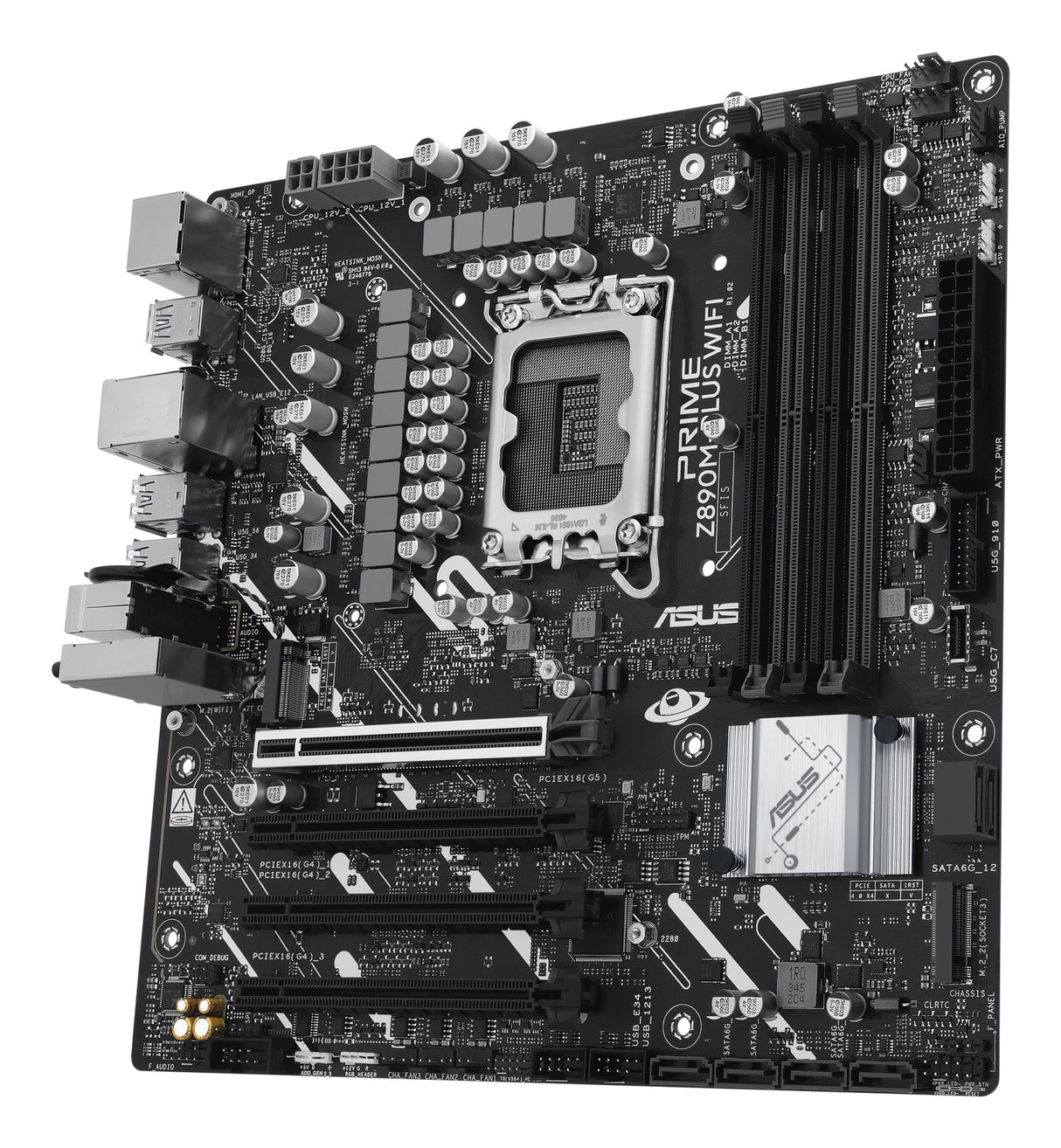 ASUS PRIME Z890M-PLUS WIFI Intel Z890 LGA 1851 (Socket V1) micro ATX - PRIME Z890M-PLUS WIFI