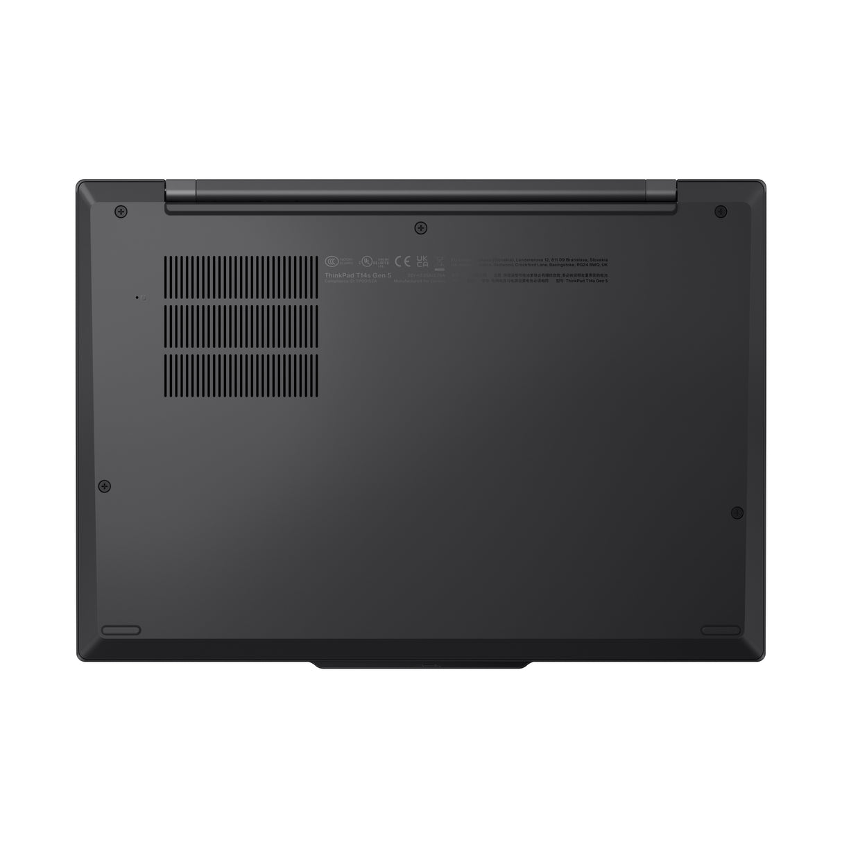 Lenovo ThinkPad T14s Gen 5 Intel Core Ultra 7 155U Laptop 35.6 cm (14") WUXGA 16 GB LPDDR5x-SDRAM 512 GB SSD Wi-Fi 6E (802.11ax) Windows 11 Pro English Black - 21LS0058US LENOVO