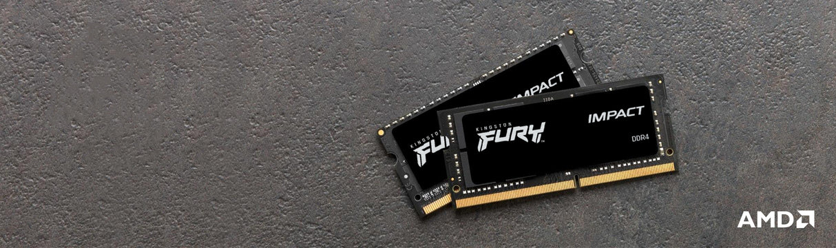 Kingston Technology FURY 32GB 3200MT/s DDR4 CL20 SODIMM (Kit of 2) Impact - KF432S20IBK2/32