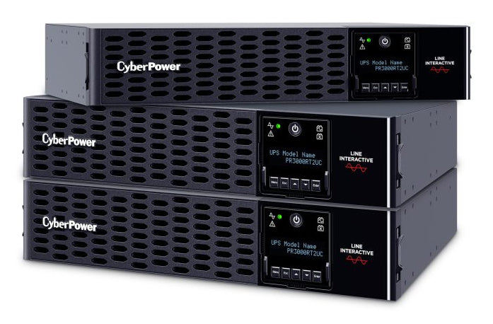 CyberPower PR3000RT2UC uninterruptible power supply (UPS) Line-Interactive 3 kVA 3000 W 9 AC outlet(s) - PR3000RT2UC