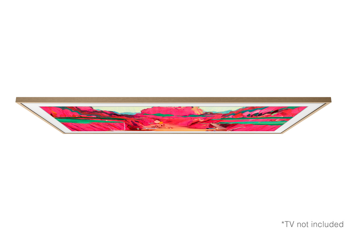 Samsung 85” Customisable Frame White Bezel (2025) - Teak - VG-SCFF85TKBZA SAMSUNG