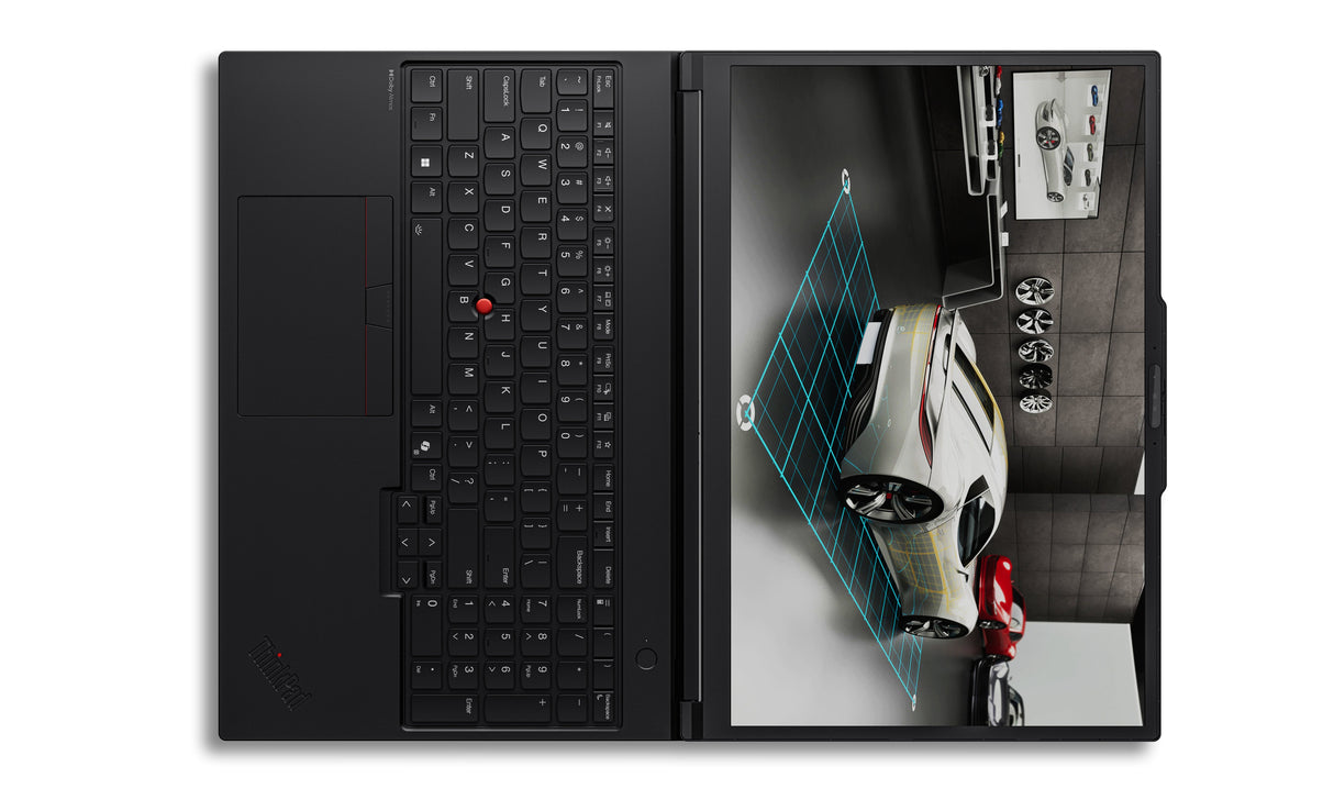 Lenovo ThinkPad P16 Gen 3 Intel Core Ultra 7 255HX Mobile workstation 40.6 cm (16") WQUXGA 64 GB DDR5-SDRAM 1 TB SSD NVIDIA RTX PRO 2000 Blackwell Wi-Fi 7 (802.11be) Windows 11 Pro English Black - 21RQ0018US LENOVO