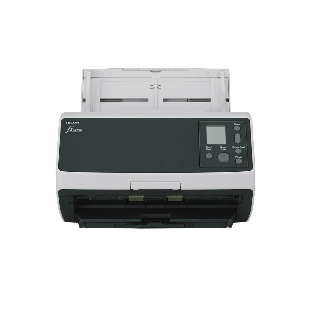 Ricoh fi-8190 ADF + Manual feed scanner 600 x 600 DPI A4 Black, Grey - PA03810-B005