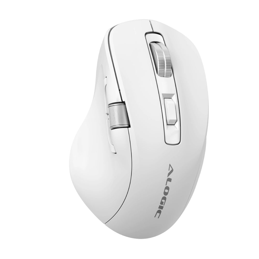 ALOGIC Apex Bluetooth USB-C Rechargeable 7 Keys Programmable Mouse - AMBT7KWH