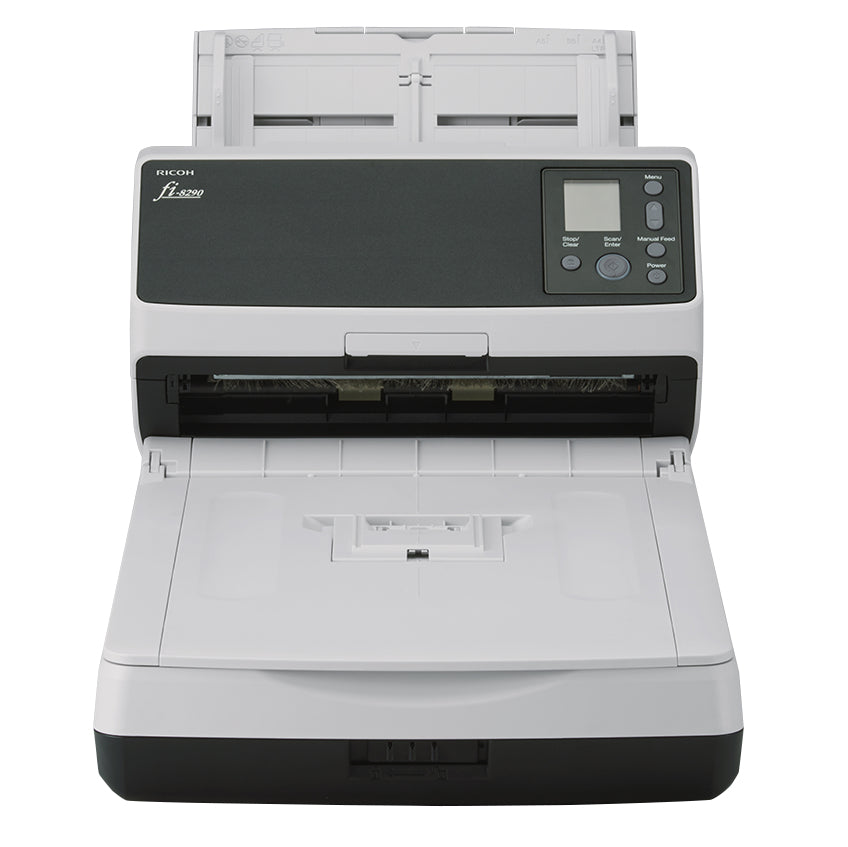 Ricoh fi-8290 ADF + Manual feed scanner 600 x 600 DPI A4 Black, Grey - PA03810-B505