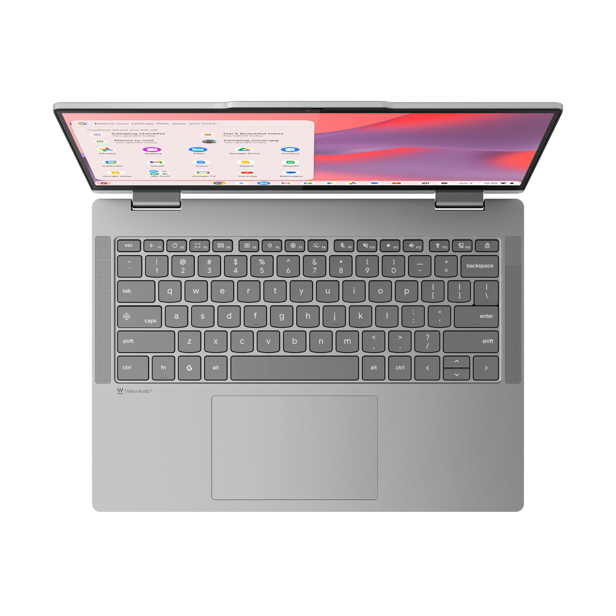 Lenovo Chrome 2in1 14IRU10 Intel Core 7 250U Chromebook 35.6 cm (14") Touchscreen WUXGA 16 GB 512 GB SSD Wi-Fi 6E (802.11ax) ChromeOS Grey - 83LL000GUS