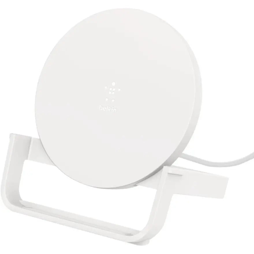 BELKIN Belkin BOOST↑CHARGE Wireless Charging Stand 10W - 5 V DC Input - Input connectors: USB - WIB001TTWH