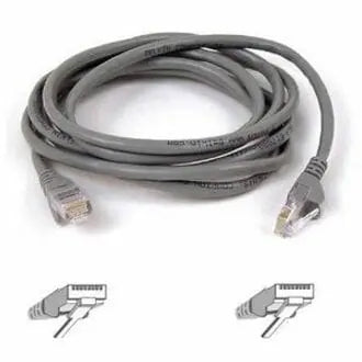 BELKIN Belkin Cat. 5E Patch Cable - RJ-45 Male - RJ-45 Male - 5ft - Gray - A3L781-05