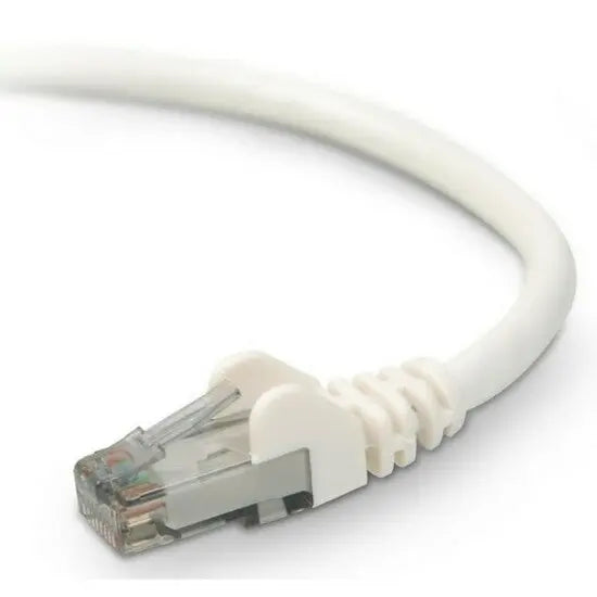 BELKIN Belkin Cat. 6 UTP Patch Cable - RJ-45 Male - RJ-45 Male - 1ft - White - A3L980-01-WHT-S