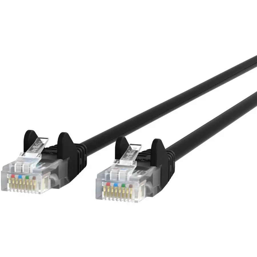 BELKIN Belkin Cat5e Network Cable - RJ-45 Male Network - RJ-45 Male Network - 30ft - Black