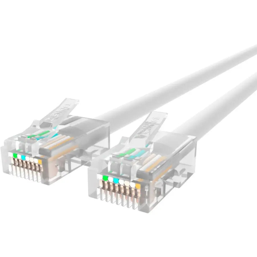 BELKIN Belkin Cat5e Patch Cable - RJ-45 Male Network - RJ-45 Male Network - 10ft - White