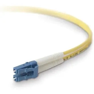 BELKIN Belkin Fiber Optic Duplex Patch Cable - LC Male - LC Male - 10ft - Yellow - F2F802LL-03M