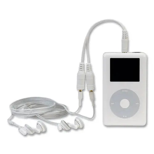 BELKIN BELKIN Speaker and Headphone Splitter, White - F8V234