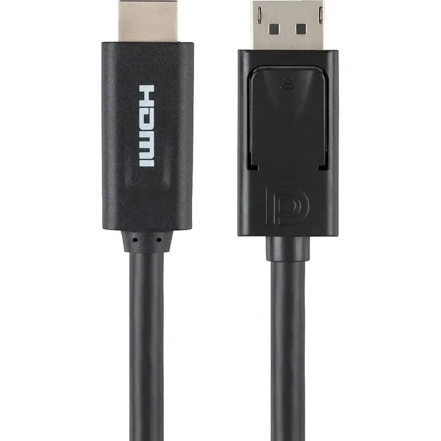 BELKIN Belkin Video Cable Adapter - DisplayPort Male Digital Audio/Video, HDMI Male Digital Audio/Video - 6ft - F2CD001B06-E